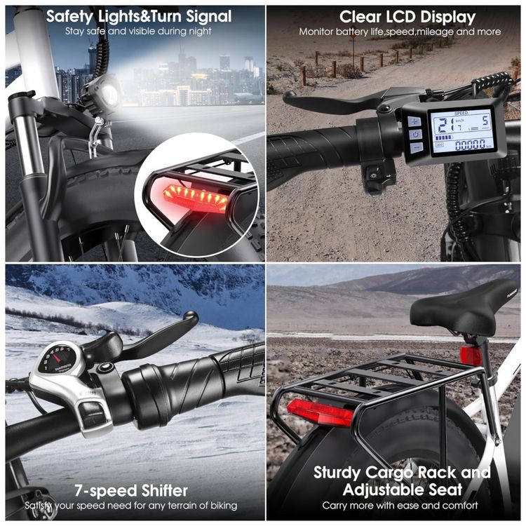 Bicicleta-Eletrica-para-Adultos-Funhang-EBike-Peak-1000W-Imagem-4