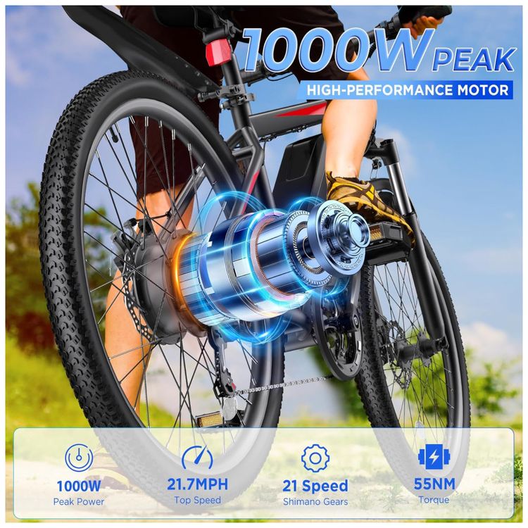 Bicicleta-Eletrica-para-Adultos-Funhang-26-Polegadas-Imagem-1