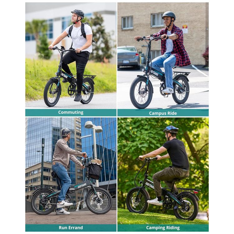 Bicicleta-Eletrica-Dobravel-Gotrax-20--com-40-Milhas-de-Imagem-5