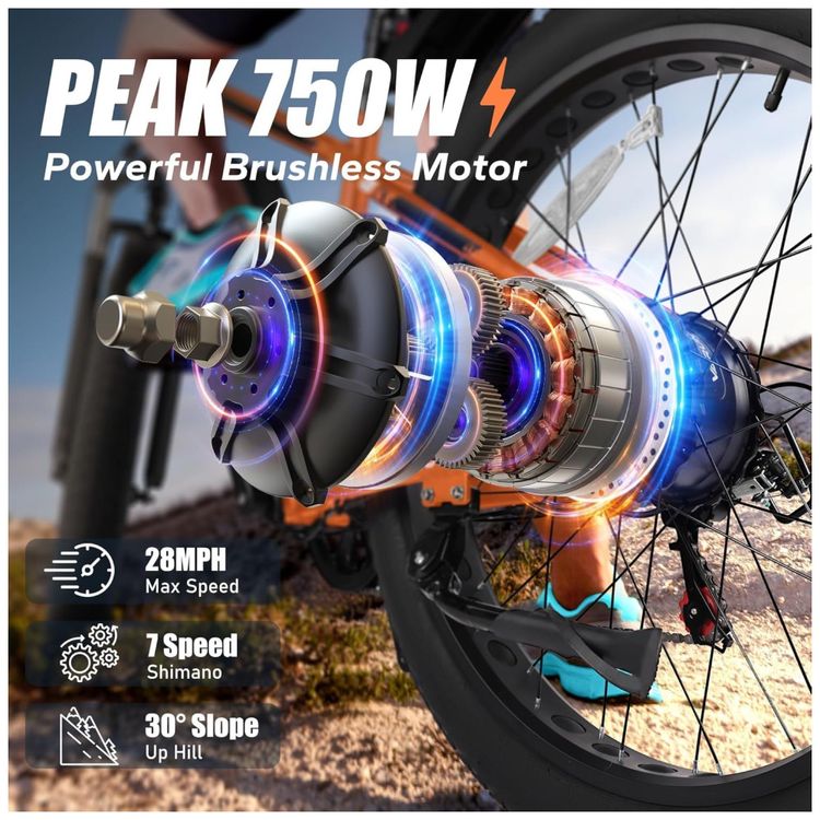 VARUN-E-Bikes-para-Homens-Pico-750W-Ebikes-para-Adultos-Imagem-1