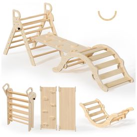 Conjunto-BlueWood-Pikler-Triangle--Brinquedo-de-Escalada-de-Imagem-0