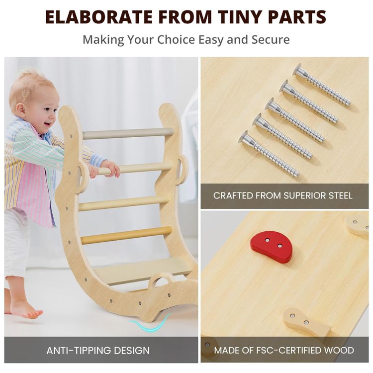 Conjunto-BlueWood-Pikler-Triangle-Brinquedo-de-Escalada-de-Imagem-6