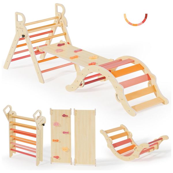Conjunto-BlueWood-Pikler-Triangle--Brinquedo-de-Escalada-de-Imagem-0