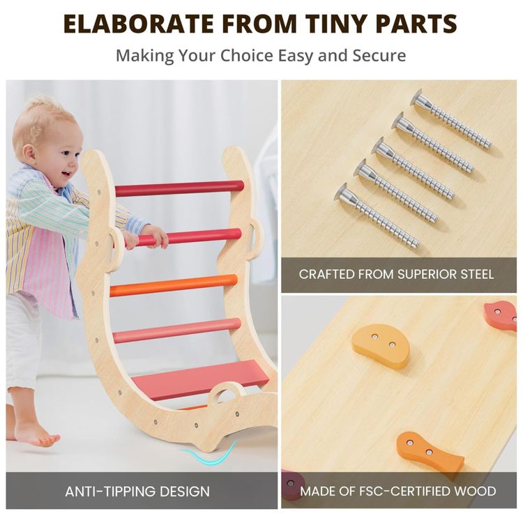 Conjunto-BlueWood-Pikler-Triangle--Brinquedo-de-Escalada-de-Imagem-6