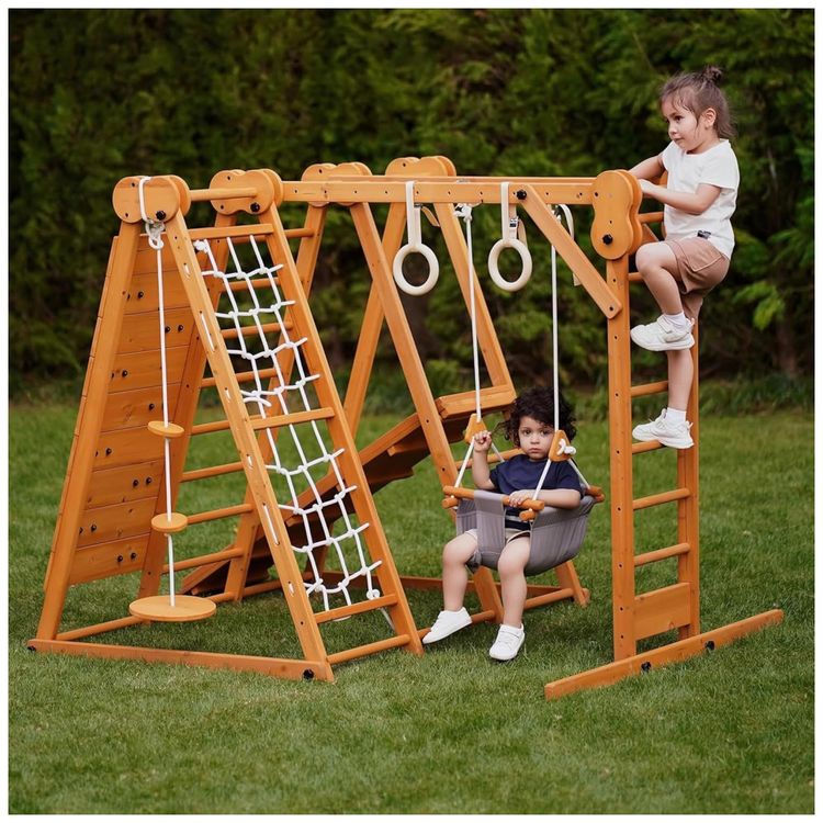 Avenlur-Chestnut--Jungle-Gym-Indoor-e-Outdoor-7-em-1-Imagem-2