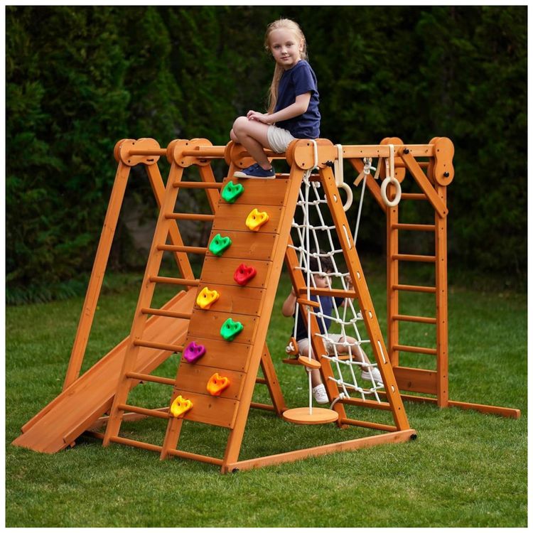 Avenlur-Chestnut--Jungle-Gym-Indoor-e-Outdoor-7-em-1-Imagem-5