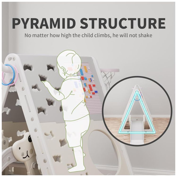 UNICOO-Conjunto-de-Piramide-de-Escalada-7-em-1-Imagem-2