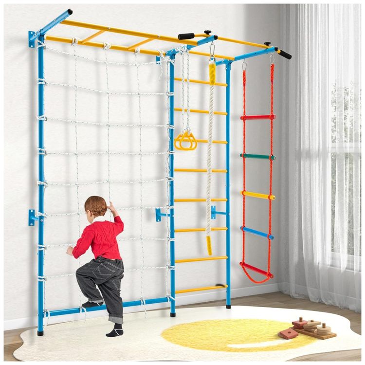 HONEY-JOY-Brinquedo-de-Escalada-para-Criancas-Ginasio-Imagem-5