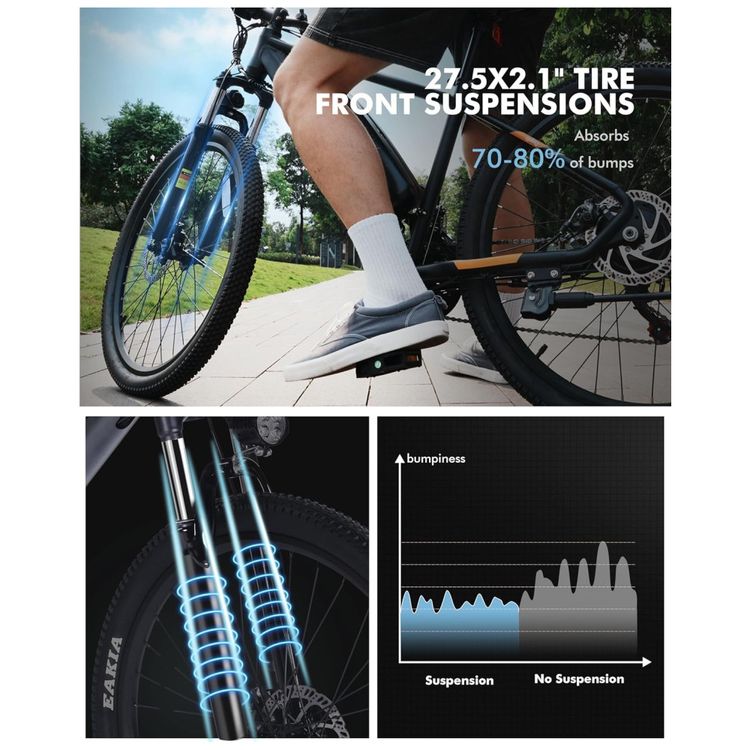 Bicicleta-Eletrica-Racer-para-Adultos-21-Marchas-Mountain-Imagem-3