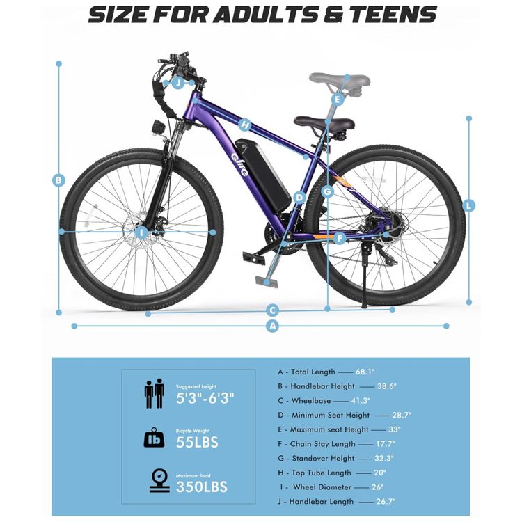 Bicicleta-Eletrica-Racer-para-Adultos-21-Marchas-Mountain-Imagem-5