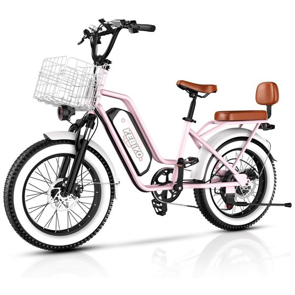 Bicicleta-Eletrica-para-2-Pessoas-Bateria-Removivel-de-48V-Imagem-0