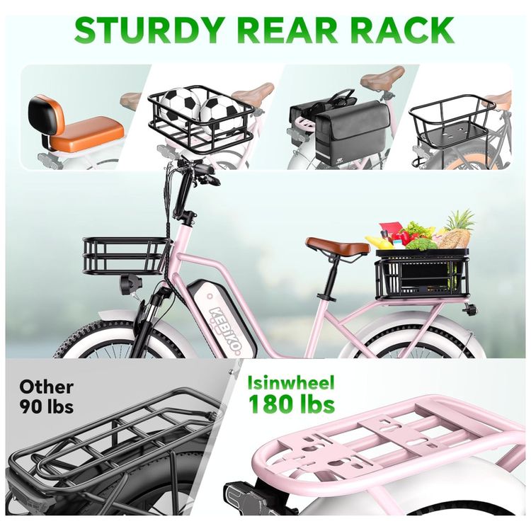 Bicicleta-Eletrica-para-2-Pessoas-Bateria-Removivel-de-48V-Imagem-6