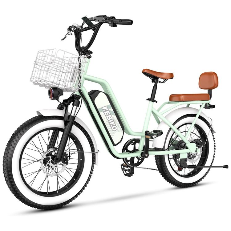 Bicicleta-Eletrica-para-2-Pessoas-Bateria-Removivel-de-48V-Imagem-0