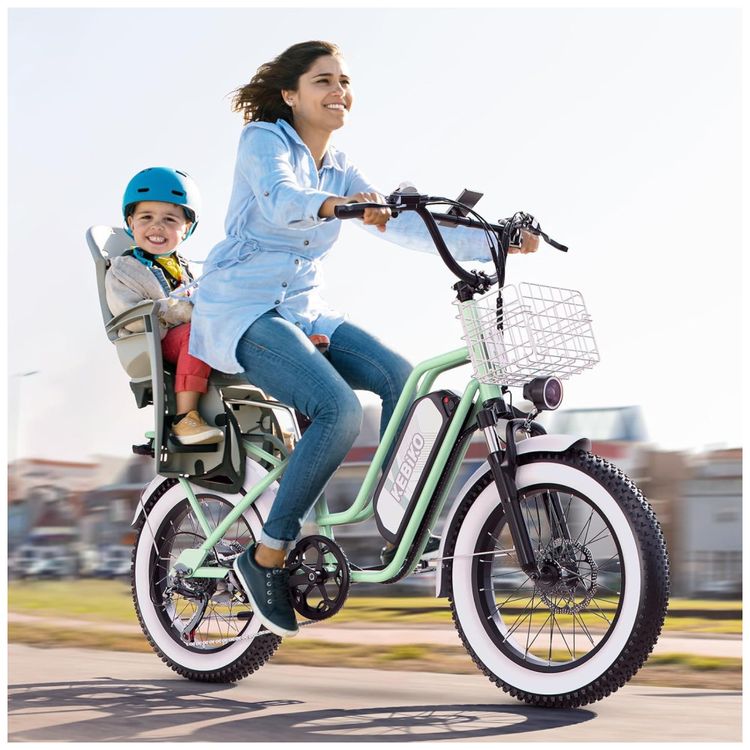 Bicicleta-Eletrica-para-2-Pessoas-Bateria-Removivel-de-48V-Imagem-3