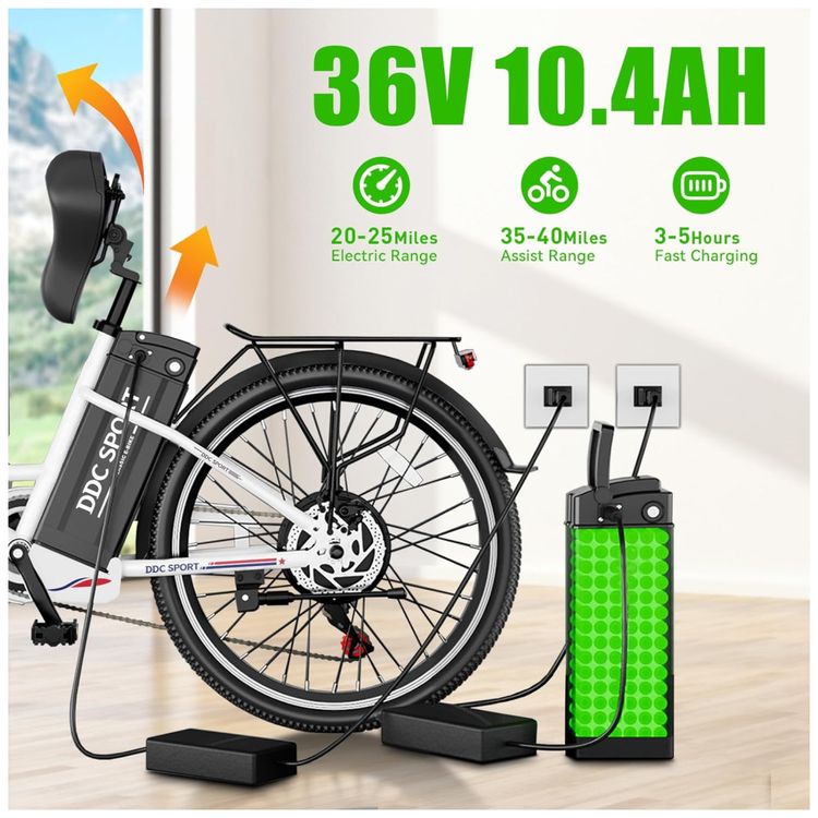 Bicicleta-Eletrica-Cruiser-de-24-Polegadas-E-Bike-para-Imagem-3