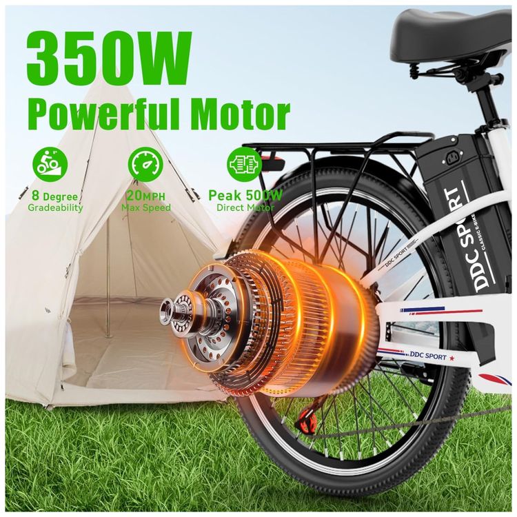 Bicicleta-Eletrica-Cruiser-de-24-Polegadas-E-Bike-para-Imagem-4
