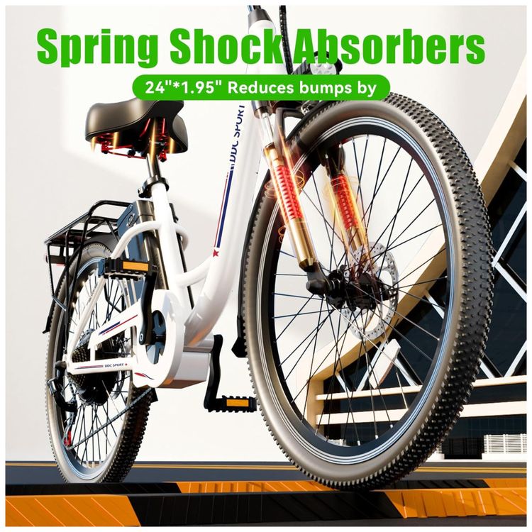 Bicicleta-Eletrica-Cruiser-de-24-Polegadas-E-Bike-para-Imagem-7