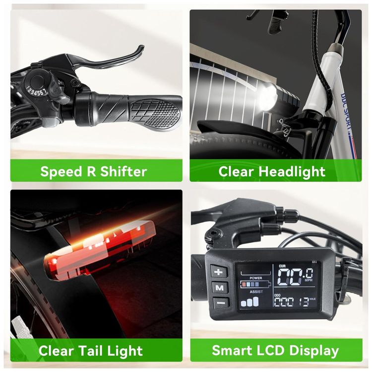 Bicicleta-Eletrica-Cruiser-de-24-Polegadas-E-Bike-para-Imagem-8