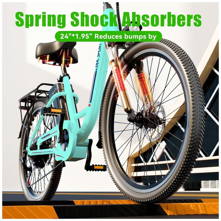 Bicicleta-Eletrica-Cruiser-de-24-Polegadas-E-Bike-para-Imagem-6
