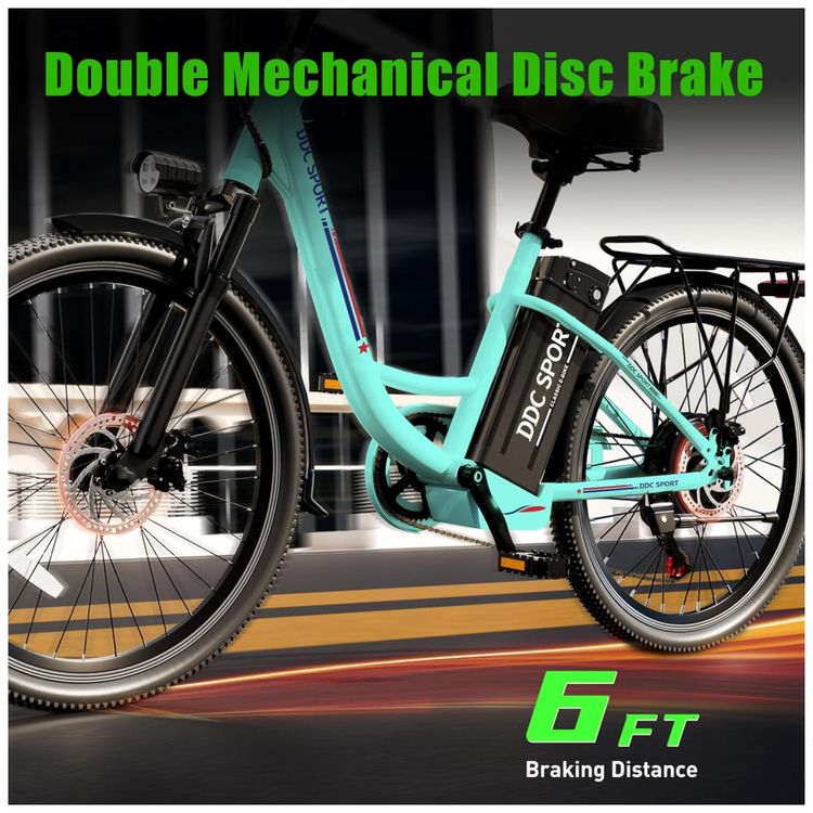 Bicicleta-Eletrica-Cruiser-de-24-Polegadas-E-Bike-para-Imagem-7