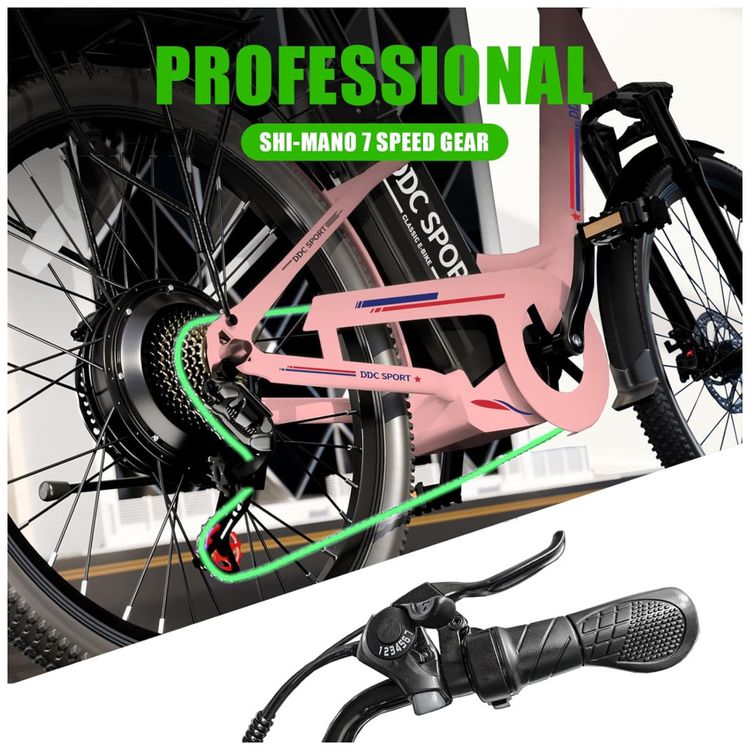 Bicicleta-Eletrica-Cruiser-de-24-Polegadas-E-Bike-para-Imagem-5