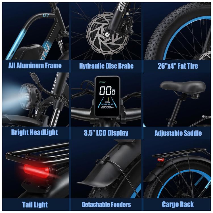 Bicicleta-Eletrica-QIKAITU-2000W-para-Adultos-Bateria-Imagem-1