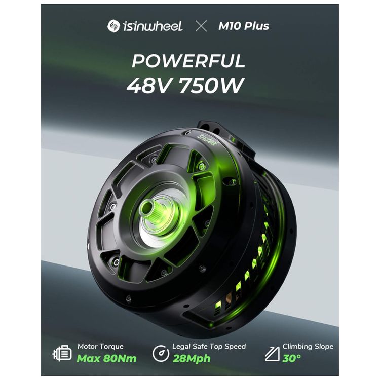 Bicicleta-Eletrica-isinwheel-M10-PlusPro-para-Adultos-Imagem-1