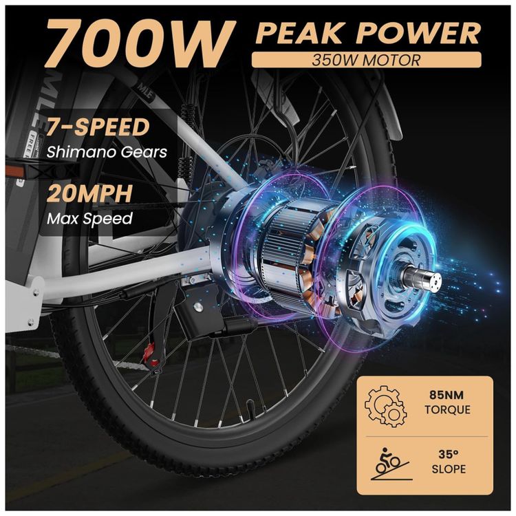 Bicicleta-Eletrica-MOONCOOL-para-Adultos-Potencia-de-Pico-Imagem-1