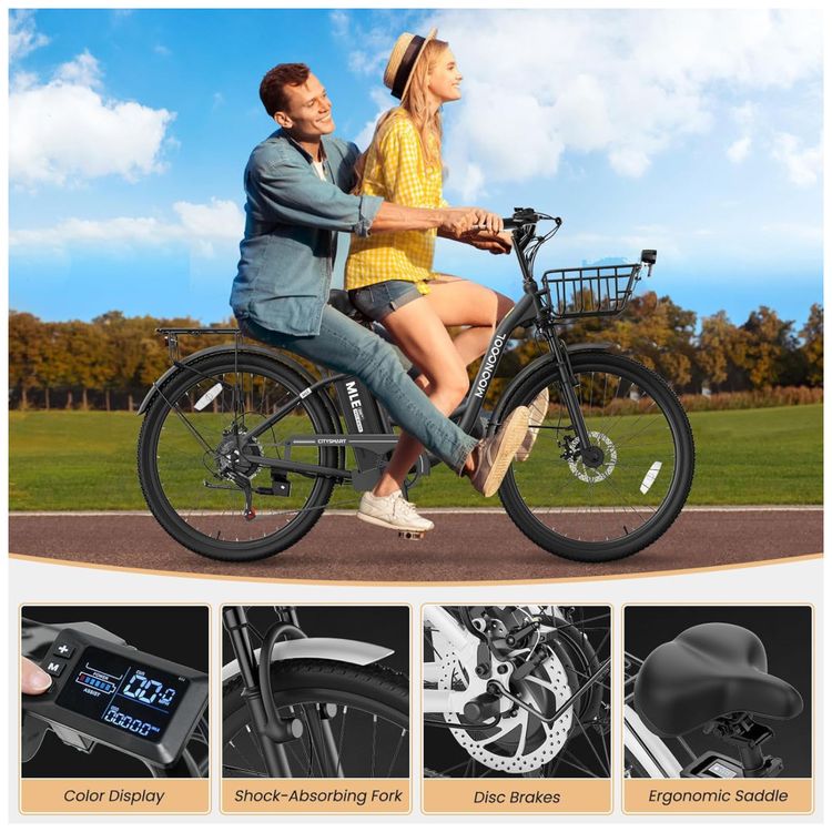 Bicicleta-Eletrica-MOONCOOL-para-Adultos-Potencia-Maxima-Imagem-4