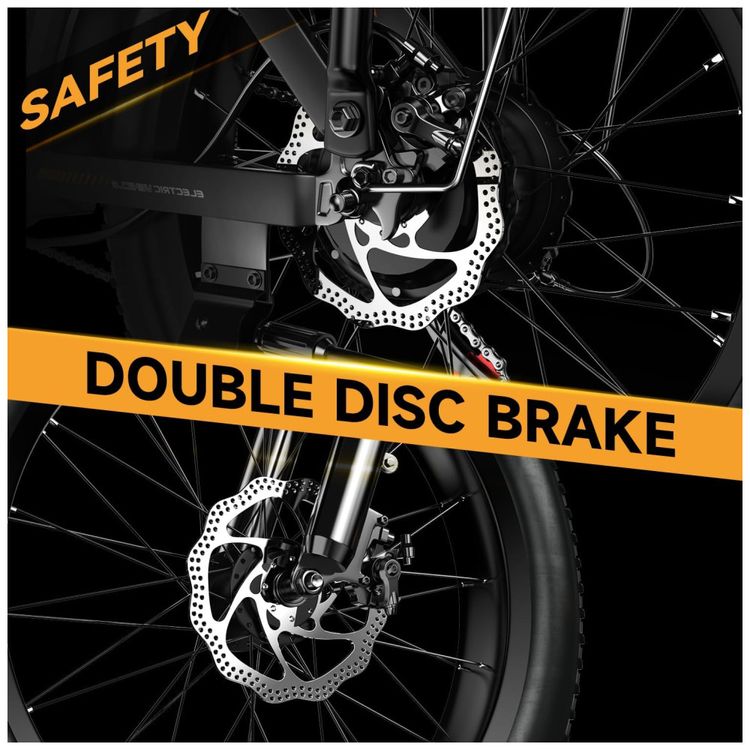 Bicicleta-Eletrica-Dobravel-de-1000W-Bateria-Removivel-de-Imagem-7