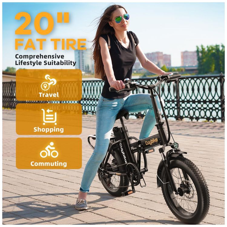 Bicicleta-Eletrica-Dobravel-de-1000W-Bateria-Removivel-de-Imagem-3