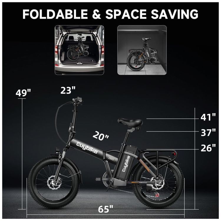 Bicicleta-Eletrica-Dobravel-de-1000W-Bateria-Grande-Imagem-7