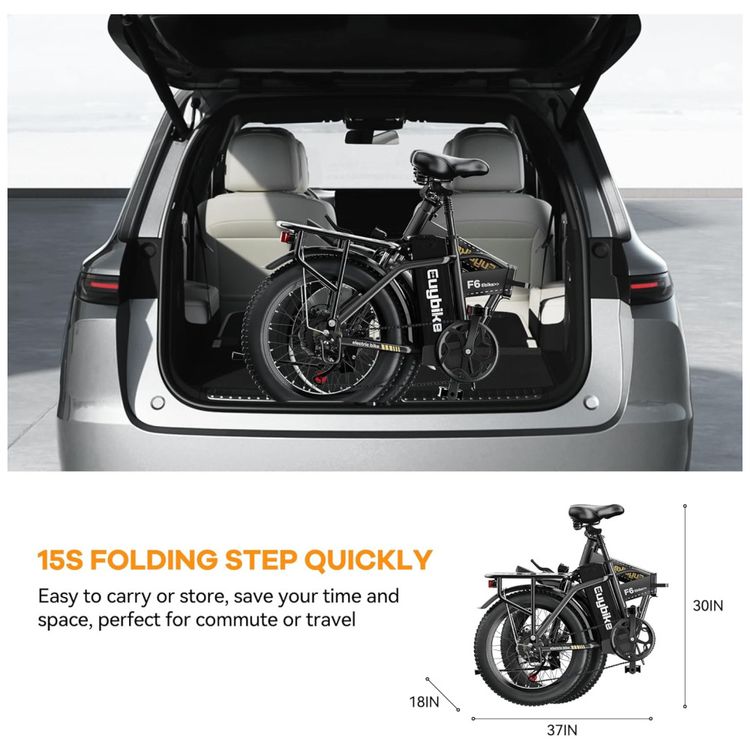 Bicicleta-Eletrica-Dobravel-1000W-Bateria-Removivel-de-48V-Imagem-5