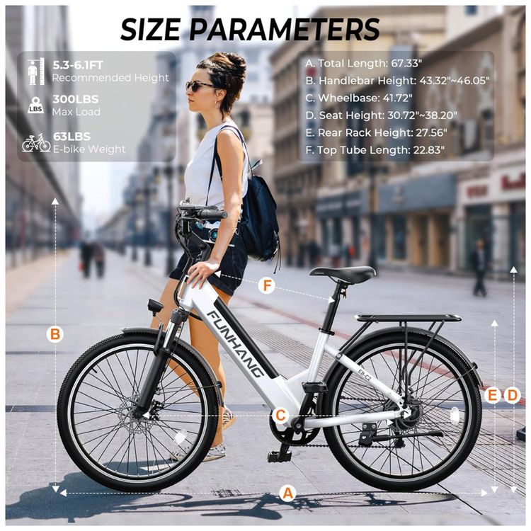 Bicicleta-Eletrica-para-Adultos-Funhang-1000W-de-Pico-80-Imagem-5