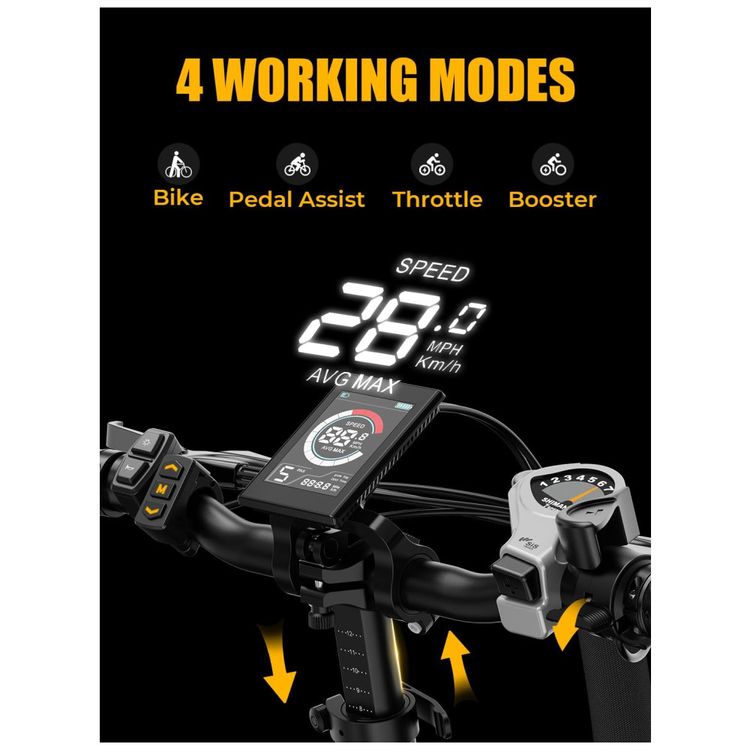 Bicicleta-Eletrica-Heybike-Ranger-2.0-para-Adultos-Motor-Imagem-3