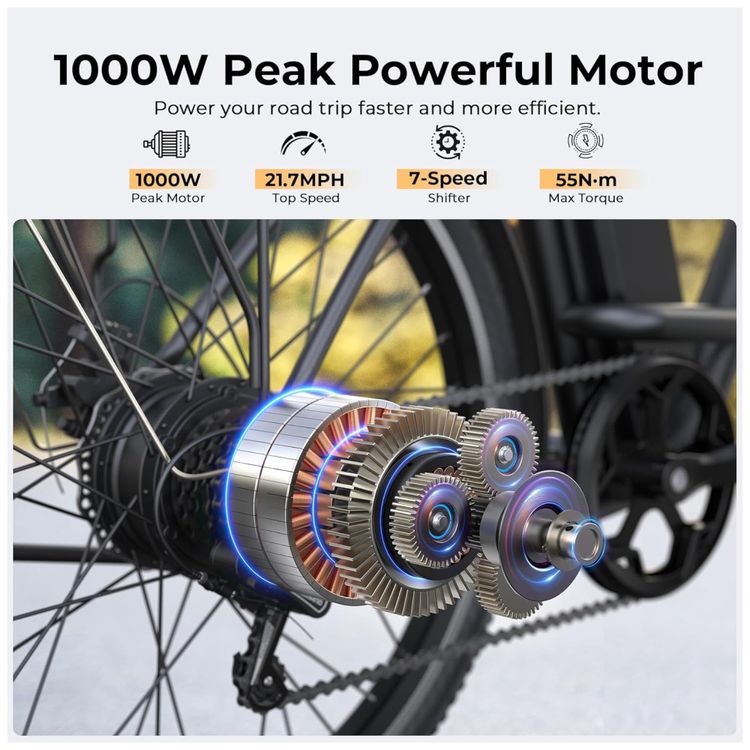 Bicicleta-Eletrica-para-Adultos-Funhang-1000W-de-Potencia-Imagem-1