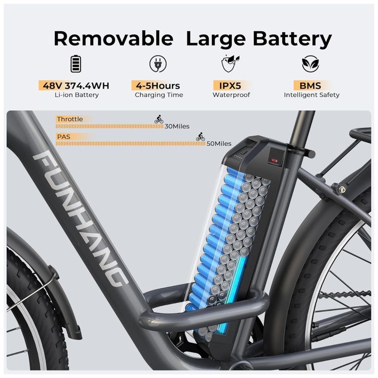 Bicicleta-Eletrica-para-Adultos-Funhang-EBC1-1000W-de-Imagem-2