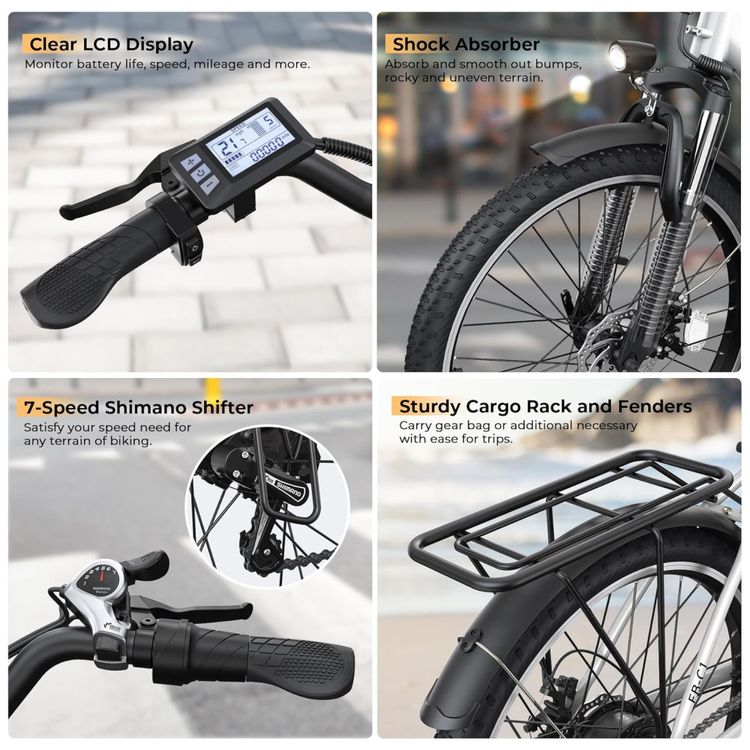 Bicicleta-Eletrica-para-Adultos-Funhang-EB-C1-1000W-Pico-Imagem-4