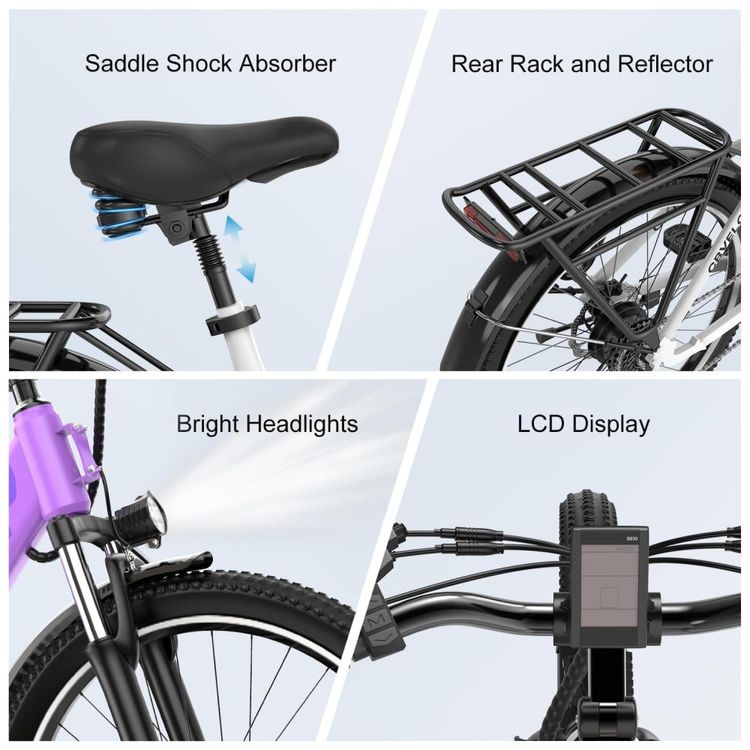 Bicicleta-Eletrica-Cybervelo-1000-Peak-para-Adultos-Imagem-3