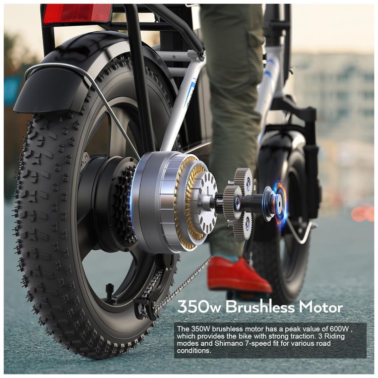 Bicicleta-Eletrica-Vivi-Gopina-Aro-16-x-3.0-Pneus-Largos-Imagem-3