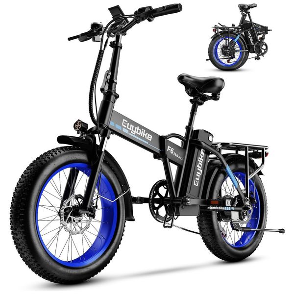 Bicicleta-Eletrica-Dobravel-de-1000W-Bateria-Removivel-Imagem-0