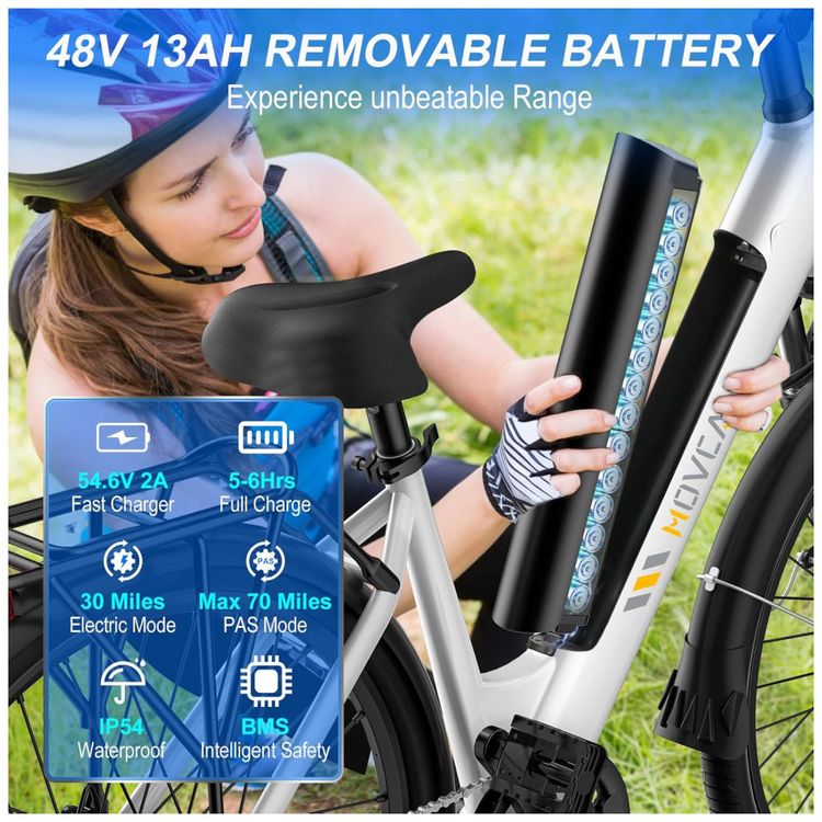 Bicicleta-Eletrica-V80-Motor-de-1000W-Velocidade-de-ate-Imagem-2