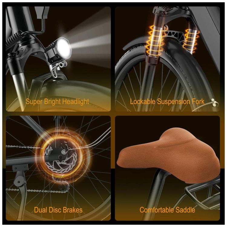Bicicleta-Eletrica-V80-Motor-de-1000W-Velocidade-de-ate-Imagem-7