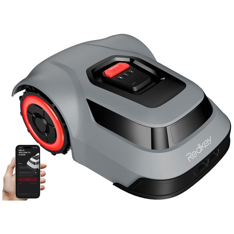 Cortador-de-Grama-Robotico-MGC500-Redkey-com-Fios-de-Limite-Imagem-0