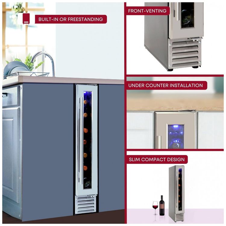 Koolatron-Wine-Fridge--Adega-de-Vinhos-Embutida-de-7-Imagem-4