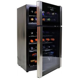Koolatron-Wine-Fridge-Wine-Cooler-24-Garrafas-Armario-para-Imagem-0