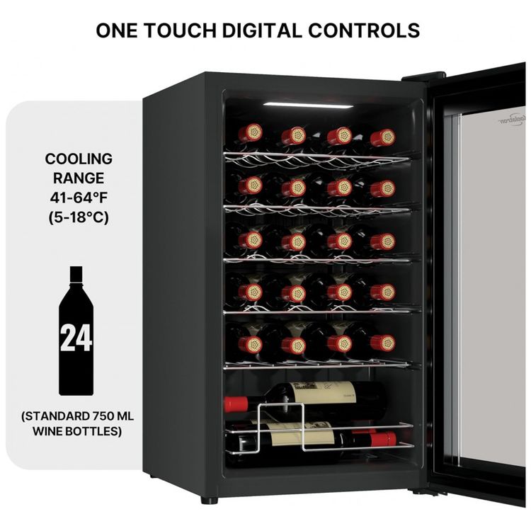 Koolatron-Wine-Fridge-Wine-Cooler-24-Garrafas-para-Imagem-3
