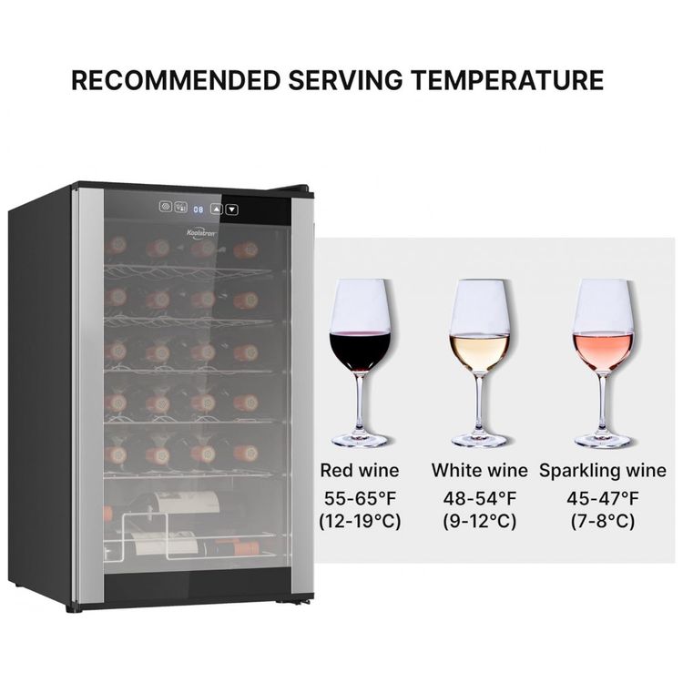 Koolatron-Wine-Fridge-Wine-Cooler-24-Garrafas-para-Imagem-7