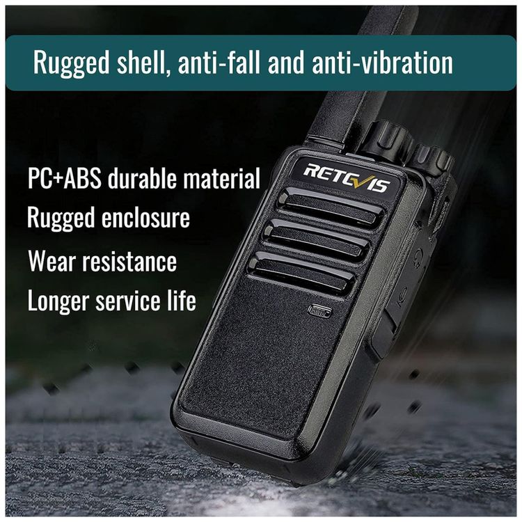 Radio-Comunicador-Walkie-Talkie-Retevis-RT68-com-Fone-Imagem-3