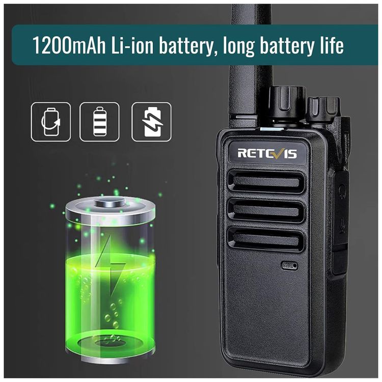 Radio-Comunicador-Walkie-Talkie-Retevis-RT68-com-Fone-Imagem-5